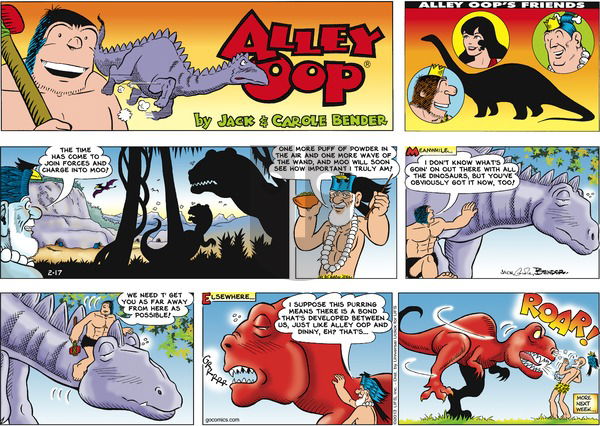 Alley Oop - Sunday February 17, 2013 Comic Strip