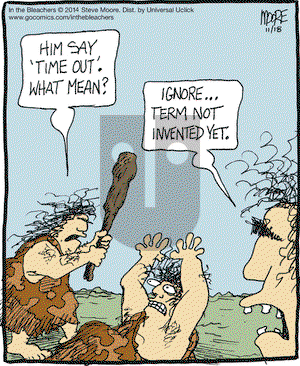 In the Bleachers on Tuesday November 18, 2014 Comic Strip