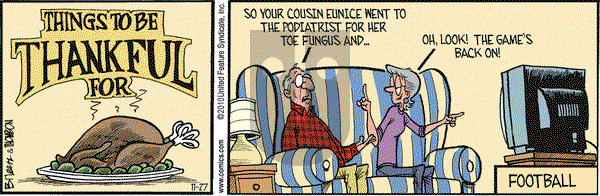 Grand Avenue on Saturday November 27, 2010 Comic Strip