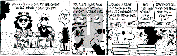 Baby Blues on Wednesday September 1, 1999 Comic Strip