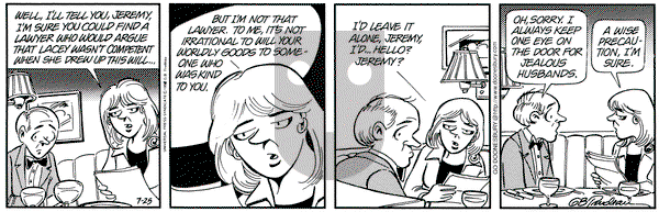 Doonesbury on Saturday July 25, 1998 Comic Strip