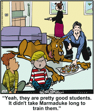 Marmaduke on Saturday April 23, 2022 Comic Strip