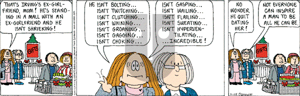 Cathy Classics - Wednesday November 28, 2012 Comic Strip