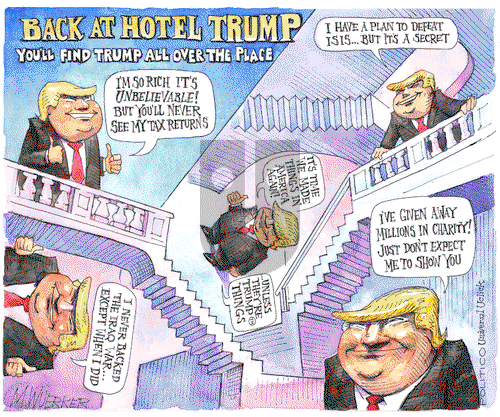 Matt Wuerker on Tuesday September 27, 2016 Comic Strip