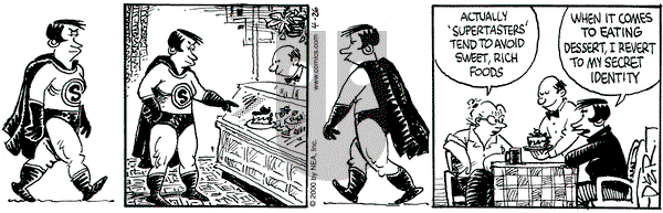 Betty on Wednesday April 26, 2000 Comic Strip