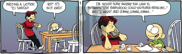 The Buckets on Tuesday December 8, 2020 Comic Strip
