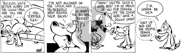 Buckles - Wednesday September 8, 2021 Comic Strip