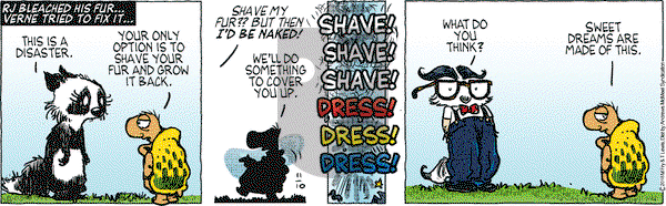 Over the Hedge on Saturday November 10, 2018 Comic Strip