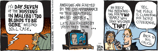 La Cucaracha on Friday August 12, 2005 Comic Strip