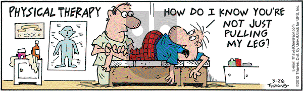 Frank and Ernest on Monday March 26, 2012 Comic Strip