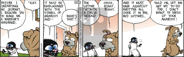 Get Fuzzy on Tuesday August 28, 2012 Comic Strip