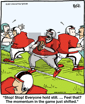 In the Bleachers - Thursday October 11, 2001 Comic Strip