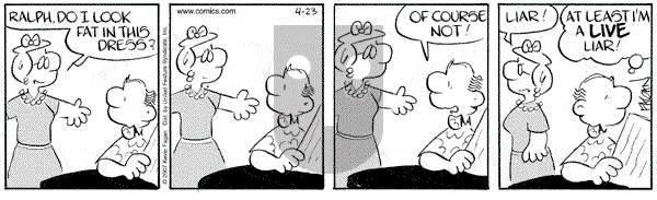 Drabble on Monday April 23, 2007 Comic Strip