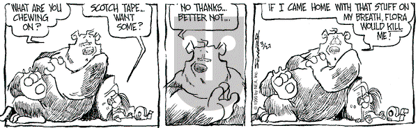The Grizzwells on Saturday March 27, 1999 Comic Strip