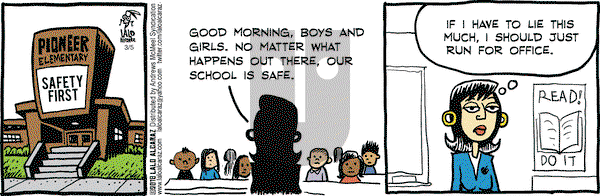 La Cucaracha on Monday March 5, 2018 Comic Strip