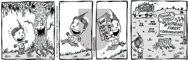 Lio on Monday February 17, 2014 Comic Strip