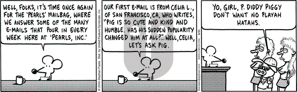 Pearls Before Swine on Monday June 21, 2004 Comic Strip