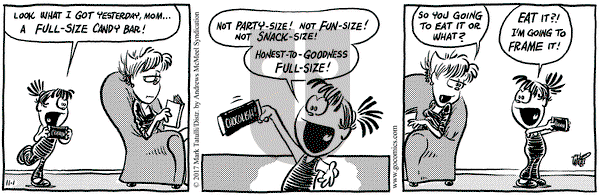 Heart of the City on Wednesday November 1, 2017 Comic Strip