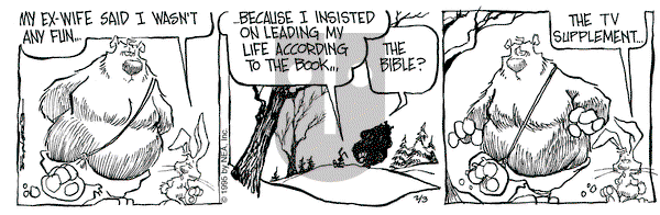 The Grizzwells on Friday February 3, 1995 Comic Strip