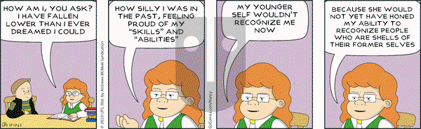 Nancy - Tuesday October 10, 2023 Comic Strip