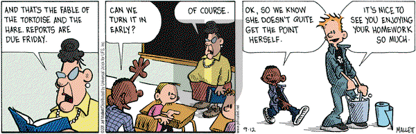 Frazz on Monday September 12, 2011 Comic Strip