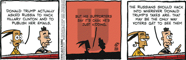 La Cucaracha on Thursday August 18, 2016 Comic Strip