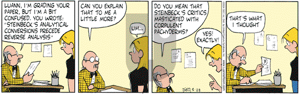 Luann on Friday May 28, 2004 Comic Strip