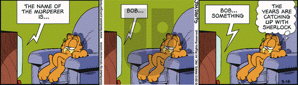 Garfield on Friday March 16, 2012 Comic Strip