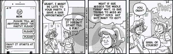 Heart of the City on Wednesday August 7, 2024 Comic Strip