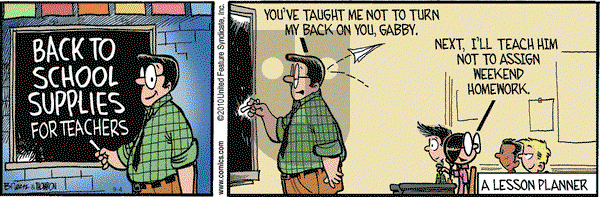 Grand Avenue on Thursday September 4, 2014 Comic Strip