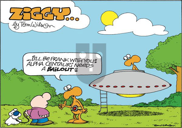 Ziggy on Sunday April 15, 2012 Comic Strip