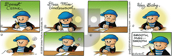 Nancy on Wednesday May 7, 2008 Comic Strip