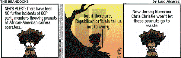 La Cucaracha on Monday September 10, 2012 Comic Strip
