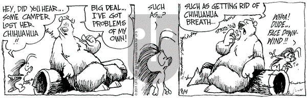 The Grizzwells on Thursday August 4, 2011 Comic Strip