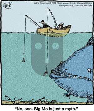 In the Bleachers on Friday December 12, 2014 Comic Strip