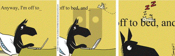 Dark Side of the Horse - Friday July 9, 2021 Comic Strip