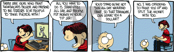 The Buckets on Tuesday July 9, 2013 Comic Strip