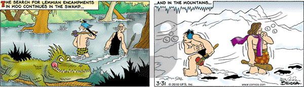 Alley Oop on Wednesday March 31, 2010 Comic Strip