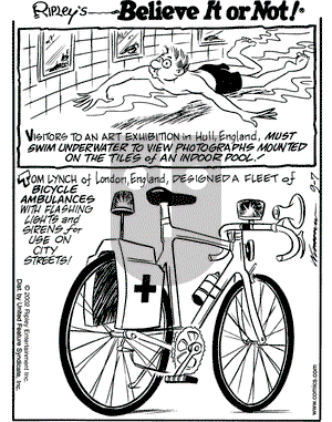 Ripley's Believe It or Not on Saturday September 7, 2002 Comic Strip