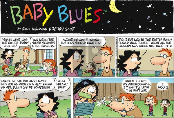 Baby Blues on Sunday April 4, 2021 Comic Strip