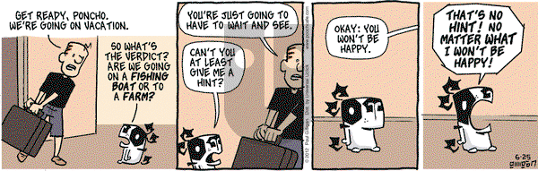 Pooch Cafe - Monday June 25, 2012 Comic Strip