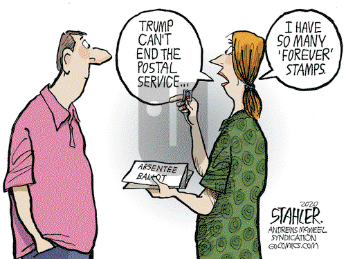 Jeff Stahler on Saturday August 15, 2020 Comic Strip