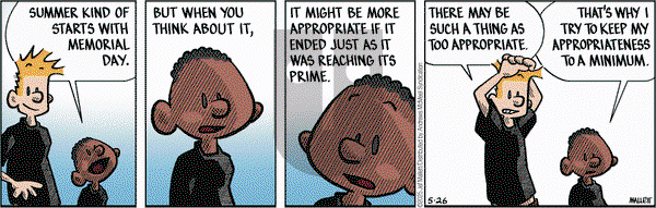 Frazz on Monday May 26, 2025 Comic Strip