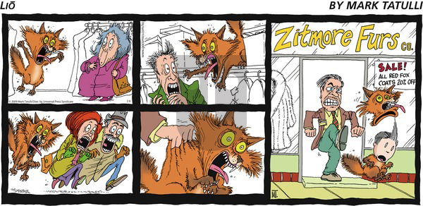 Lio on Sunday February 8, 2009 Comic Strip