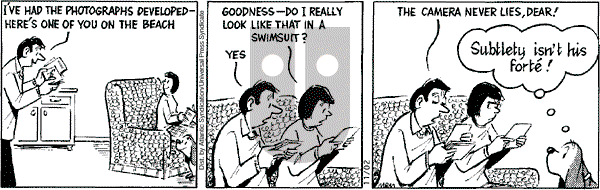 Fred Basset on Friday November 2, 2007 Comic Strip