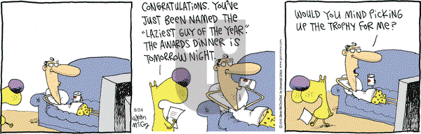The Duplex on Monday August 24, 2015 Comic Strip