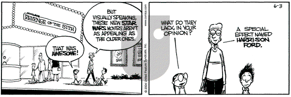 Grand Avenue on Friday June 3, 2005 Comic Strip