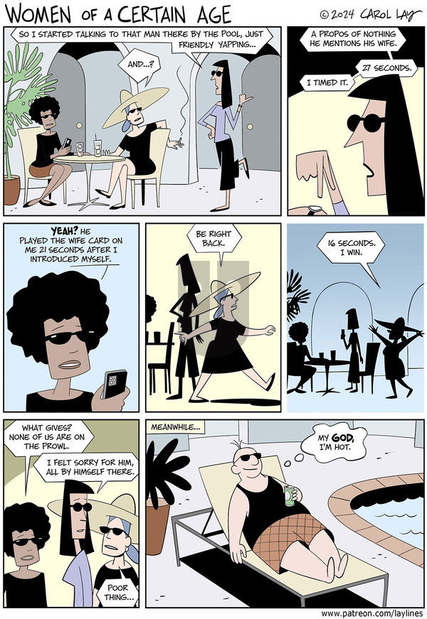 Lay Lines on Monday January 22, 2024 Comic Strip