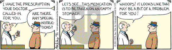 The Born Loser on Tuesday October 11, 2011 Comic Strip