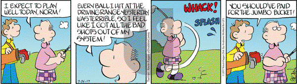Drabble on Monday July 24, 2017 Comic Strip